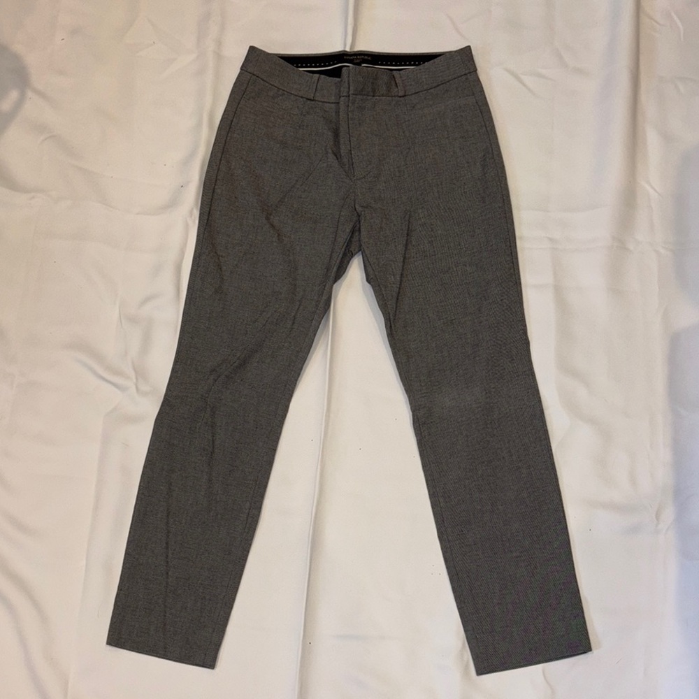 Banana Republic Gray Dress Pants with Straight Leg